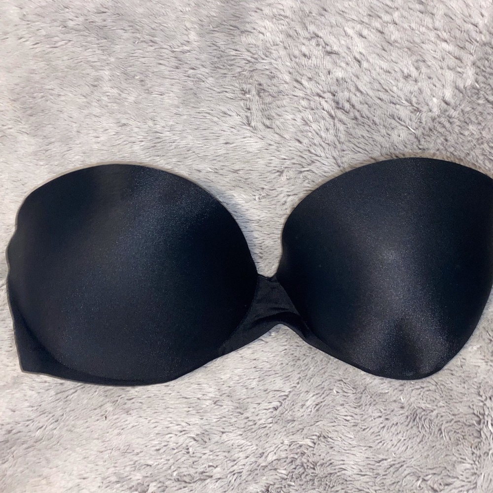Strapless Push - Up Bra PINK